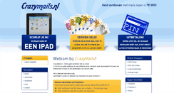 Desktop Screenshot of crazymails.nl